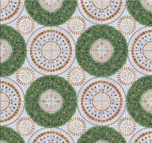 Gạch lát nền Viglacera SG 407 tạo khuôn viên sân vườn mãn nhãn