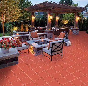 Gạch lát nền Viglacera D401 là mẫu gạch Cotto lát sân vườn đẹp giá rẻ