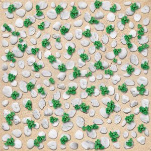 Gạch lát sân vườn Đồng Tâm  4040GREENERY005