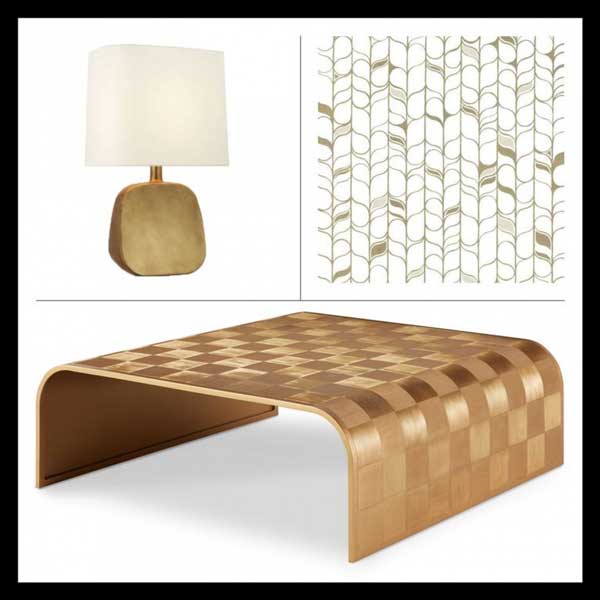 Thiết kế bằng vàng hoặc mạ vàng sẽ là điểm nhấn cho bất kỳ không gian nào. Món đồ làm tăng vẻ vương giả cho căn phòng của bạn.